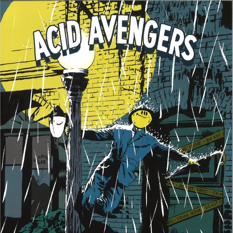 Maelstrom/Locked Club&Rlgn — Acid Avengers 021 vinyl cover