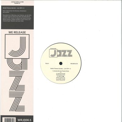 Boillat Thérace Quintet — Live 1974 + 3 (2x12") vinyl cover