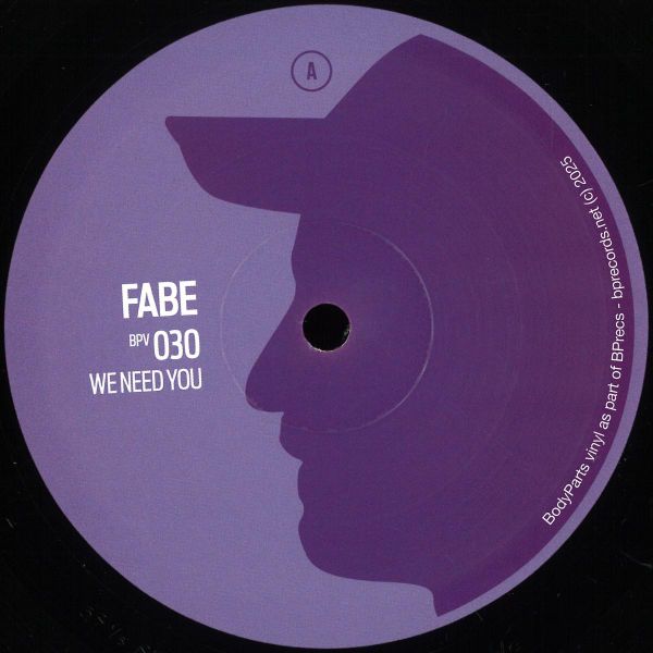 Fabe — We Need You vinyl cover