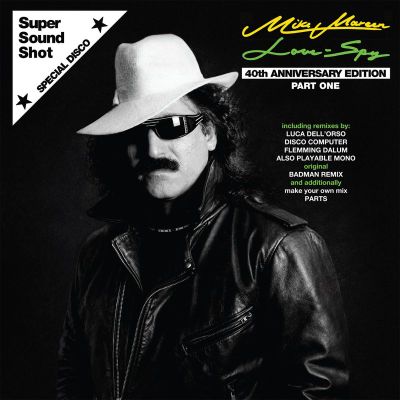 Mike Mareen — LOVE SPY 40TH ANNIVERSARY EDITION PART 1 EP vinyl cover