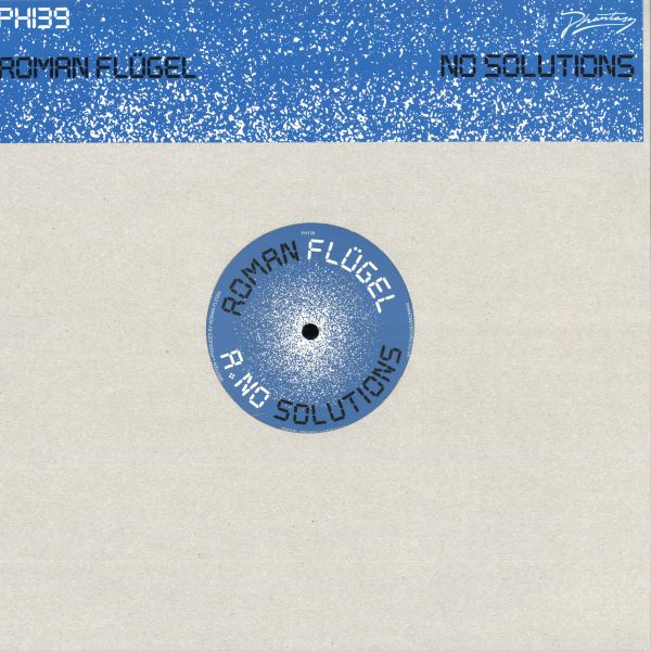 Roman Flügel — No Solutions EP vinyl cover