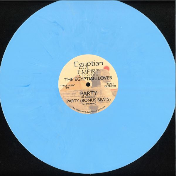 Egyptian Lover — Party vinyl cover