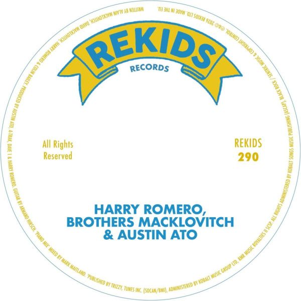 Harry Romero, Brothers Macklovitch, Austin Ato — The Corner vinyl cover