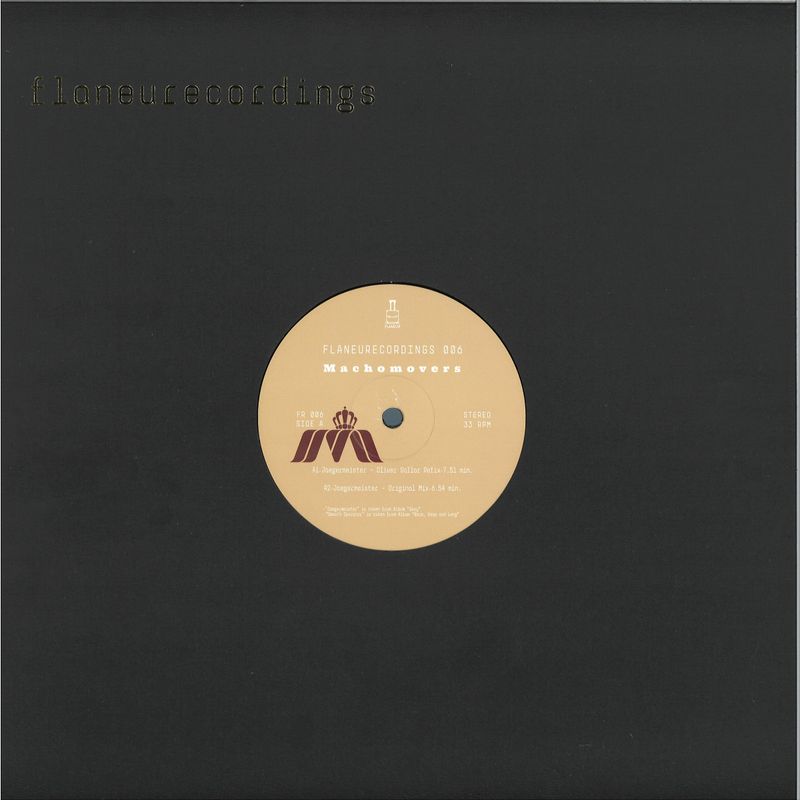 Machomovers — Jaegermeister vinyl cover