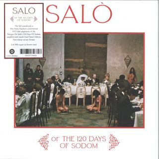 Various — SALÒ OR THE 120 DAYS OF SODOM LP vinyl cover
