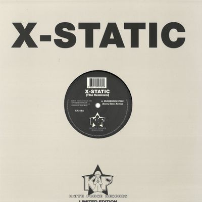 X-Static — Murderous Style Remixes vinyl cover