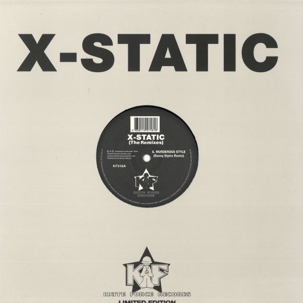 X-Static — Murderous Style Remixes vinyl cover