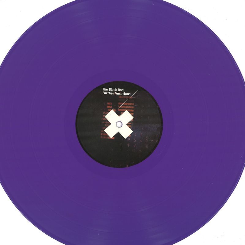 The Black Dog — Further Vexations (Remastered) LP 2x12" vinyl cover