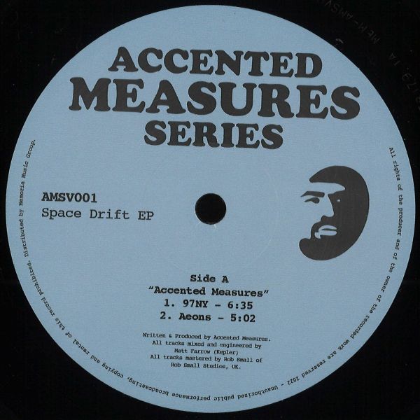 Accented Measures — Space Drift EP vinyl cover