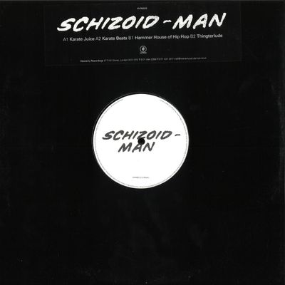 Schizoid-Man — Karate Juice vinyl cover