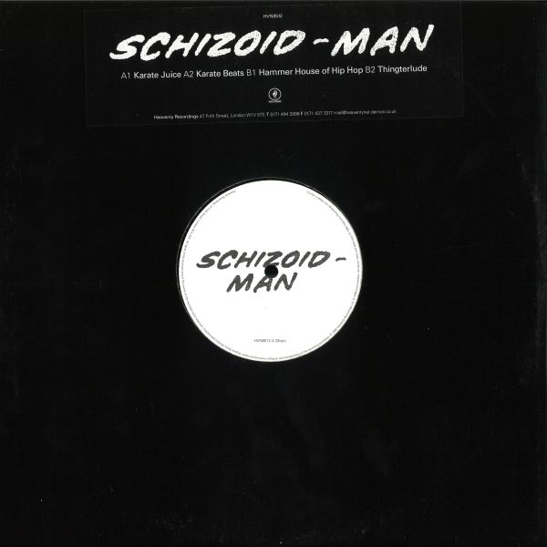 Schizoid-Man — Karate Juice vinyl cover
