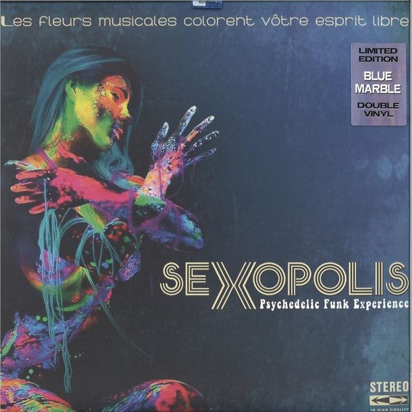 Various — Sexopolis Psychedelic Funk Experience 2x12" vinyl cover