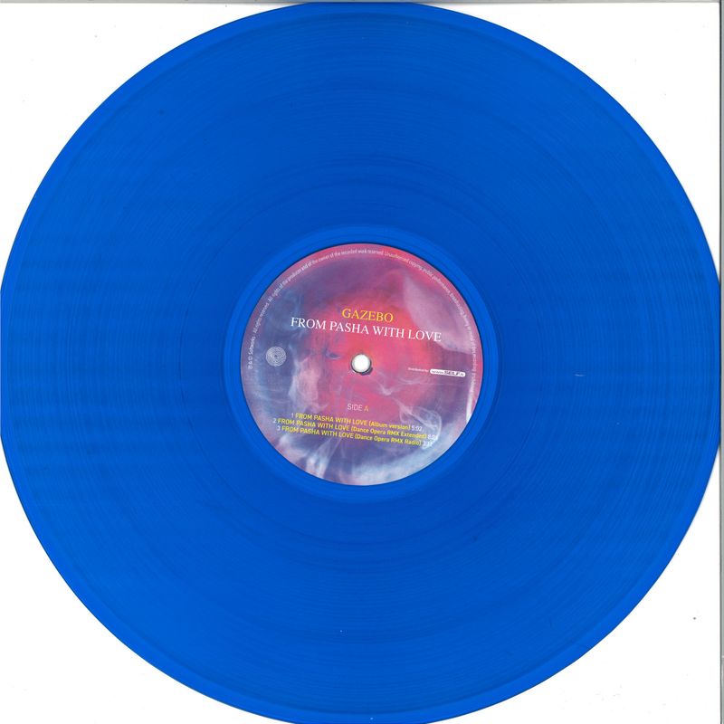 Gazebo — FROM PASHA WITH LOVE - LIMITED EDITION vinyl cover