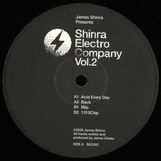James Shinra — Shinra Electro Company Vol. 2 vinyl cover