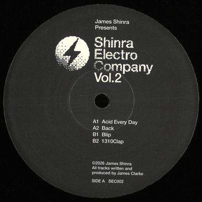 James Shinra — Shinra Electro Company Vol. 2 vinyl cover