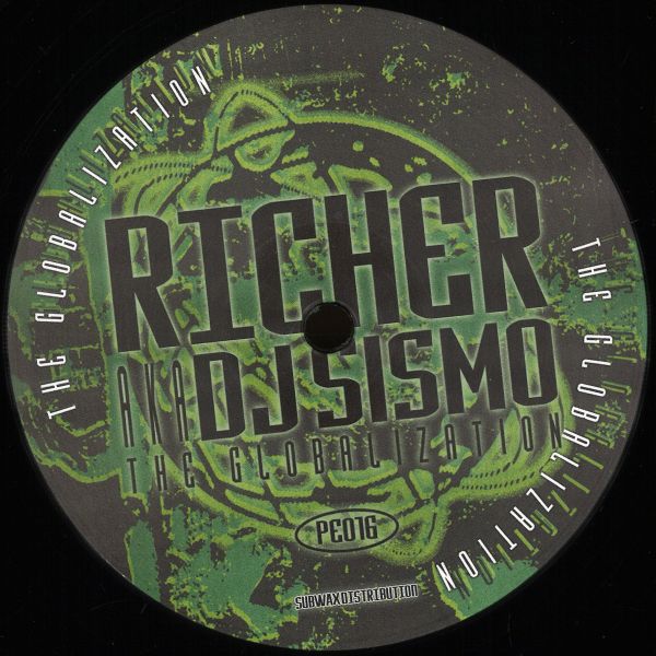 Richer, Dj Sismo — The Globalization EP vinyl cover