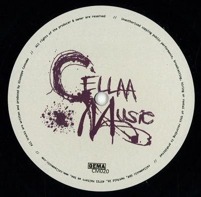 Giuseppe Cennamo — Everyday Ep vinyl cover