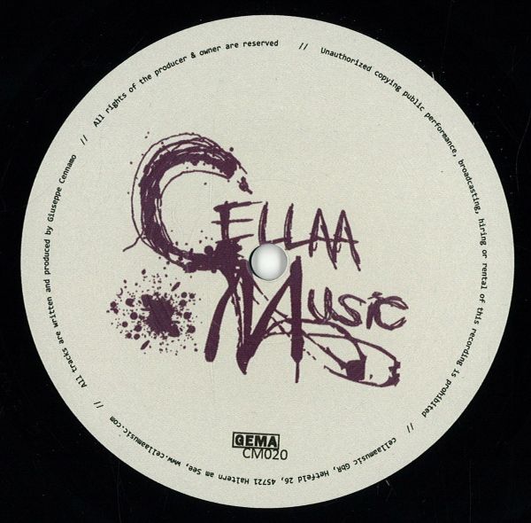 Giuseppe Cennamo — Everyday Ep vinyl cover