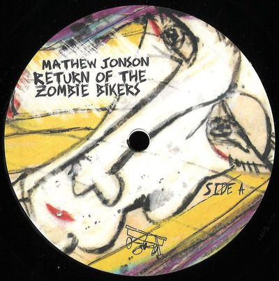 Mathew Jonson — return of the zombie bikers vinyl cover