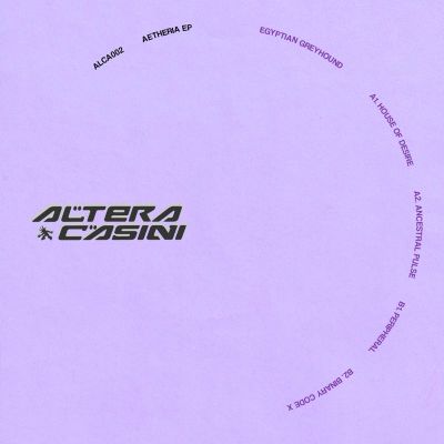 Egyptian Greyhound — Aetheria EP vinyl cover