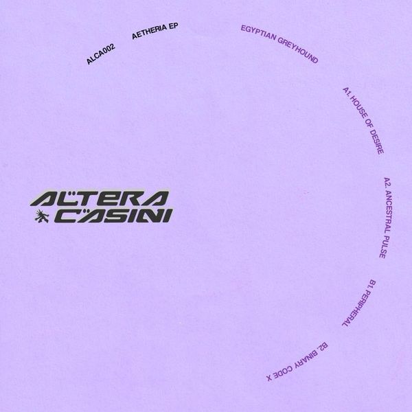 Egyptian Greyhound — Aetheria EP vinyl cover