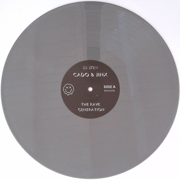 Cado, Jinx — The Rave Generation e.p vinyl cover