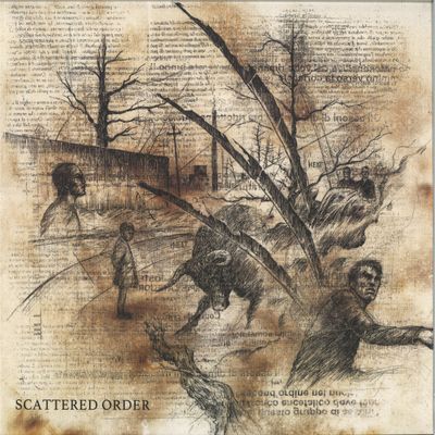 Scattered Order — Artefacts from the fuzz mines LP vinyl cover
