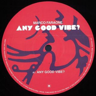 Marco Faraone — Any Good Vibe? vinyl cover