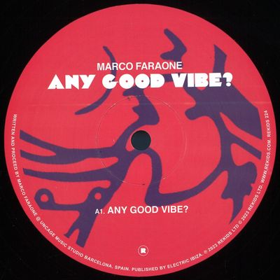 Marco Faraone — Any Good Vibe? vinyl cover