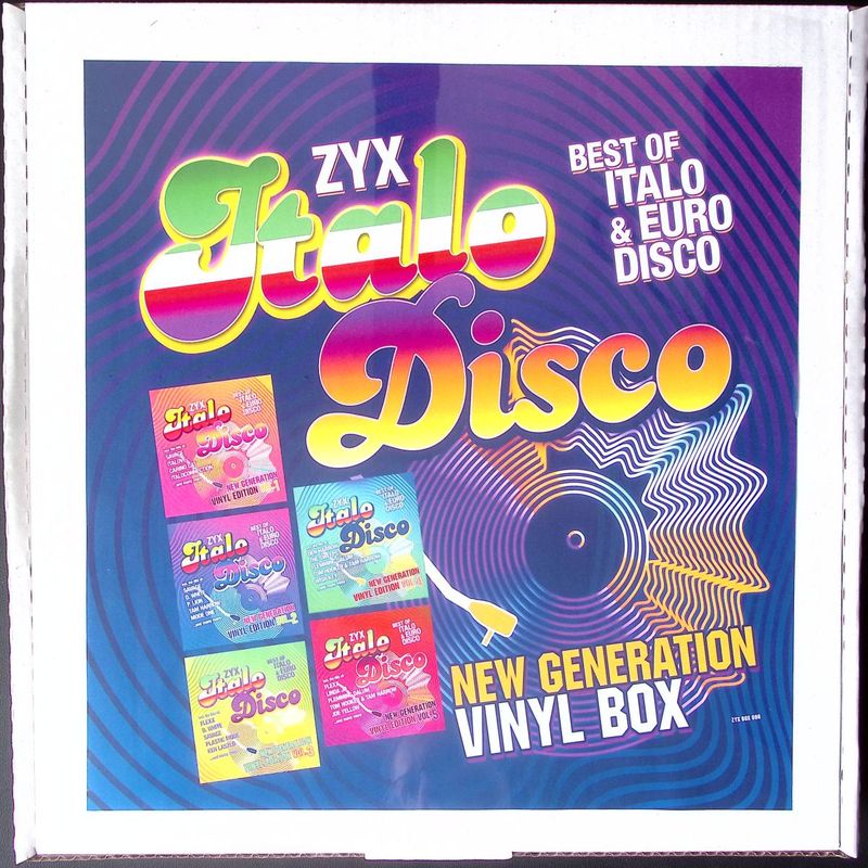 Various — Italo Disco New Generation Vinyl Box vinyl cover