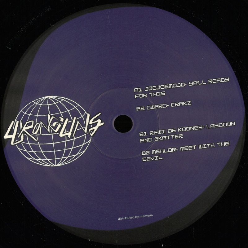 Various — Wrong'uns 001 vinyl cover