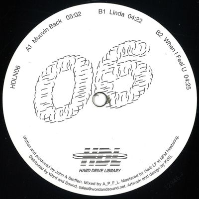 Hard Drive Library — HDL N°06 vinyl cover
