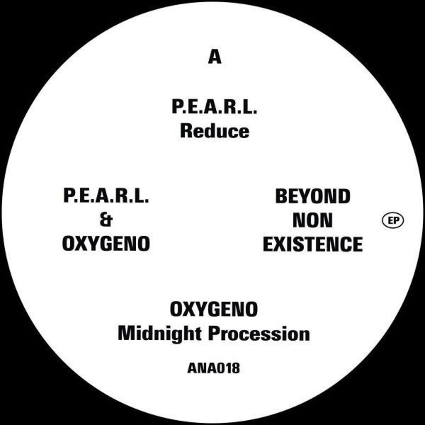 P.E.A.R.L, Oxygeno — Beyond Non Existence EP vinyl cover
