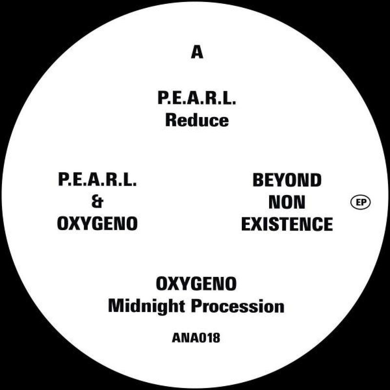 P.E.A.R.L, Oxygeno — Beyond Non Existence EP vinyl cover