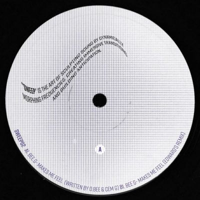 Bee.G — Makes Me Feel ft. Edward Remix vinyl cover