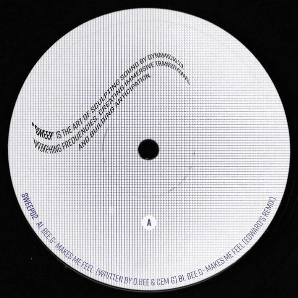 Bee.G — Makes Me Feel ft. Edward Remix vinyl cover