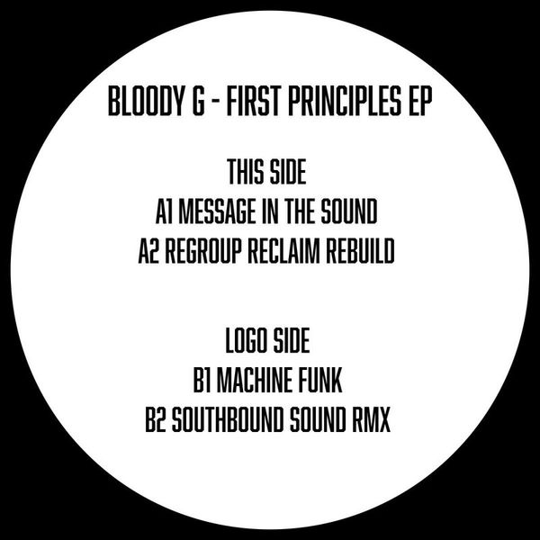Bloody G — First Principles EP vinyl cover