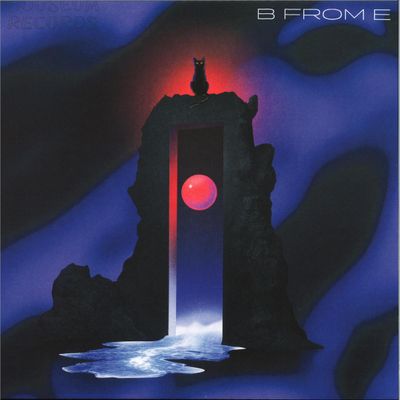 B From E — Blue Lava EP vinyl cover