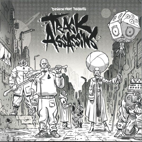 Mance, Timmy P, Pimp C, Jesse Merlin — Track Assassins vinyl cover