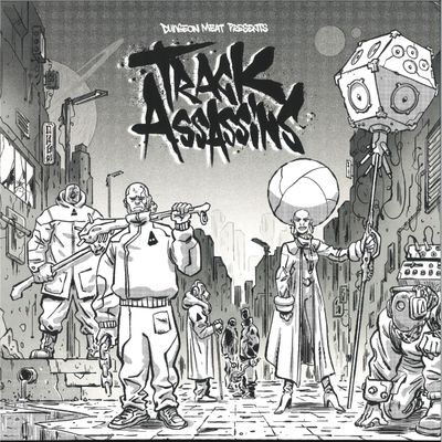 Mance, Timmy P, Pimp C, Jesse Merlin — Track Assassins vinyl cover