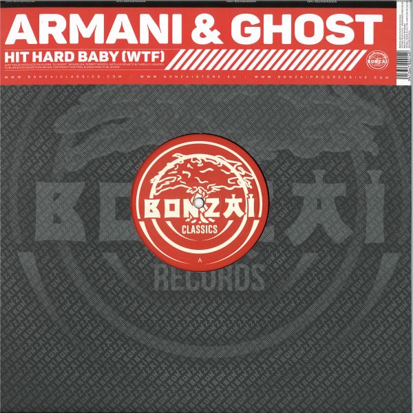 Armani, Ghost — HIT HARD BABY (WTF) vinyl cover
