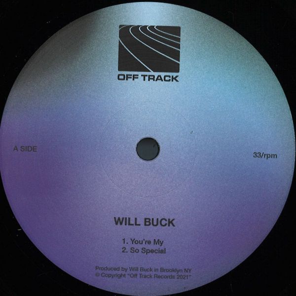 Will Buck — So Special EP vinyl cover