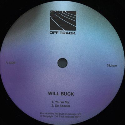 Will Buck — So Special EP vinyl cover