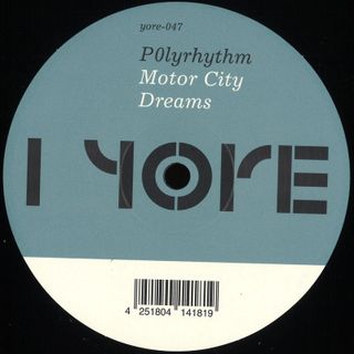 P0Lyrhythm — Motor City Dreams vinyl cover