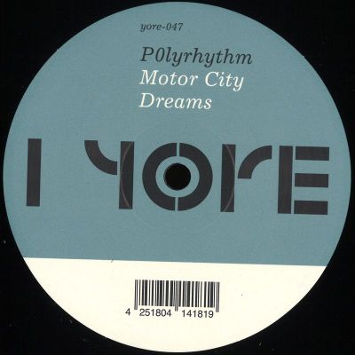 P0Lyrhythm — Motor City Dreams vinyl cover