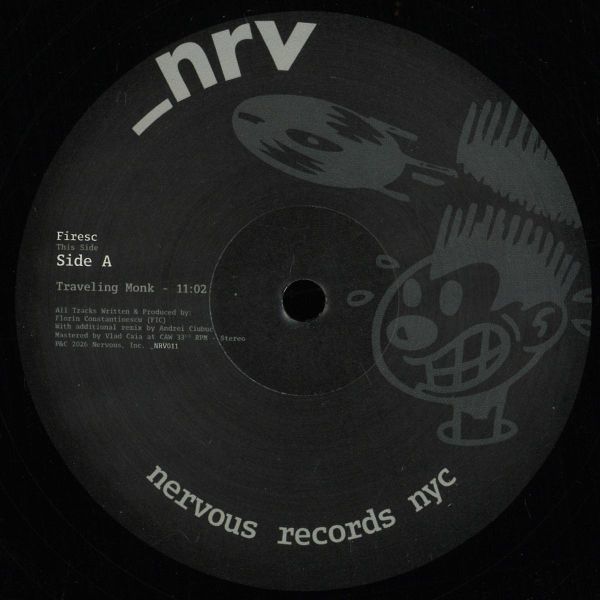 Firesc — NRV011 (Incl. Andrei Ciubuc Remix) vinyl cover