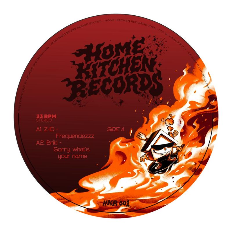 Various — From The Kitchen To Your Ears Vol. 1 vinyl cover