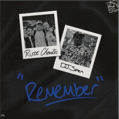 Ruze, Chesster — Remember EP vinyl cover