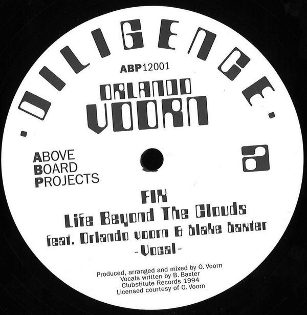 Orlando Voorn — Diligence 12" Sampler vinyl cover