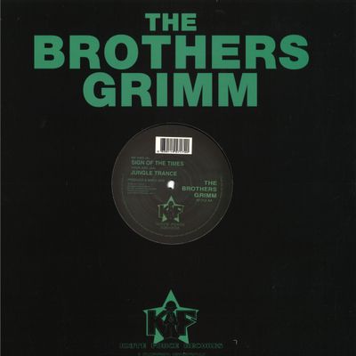 The Brothers Grimm — Sign Of The Times / Jungle Trance EP vinyl cover